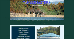 Desktop Screenshot of canvasmasterswnc.com